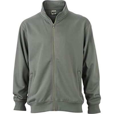 James & Nicholson Herr arbetskläder sweatshirt, grå (dark-grey), X-Small James & Nicholson Herr arbetskläder sweatshirt, grå (dark-grey), X-Small