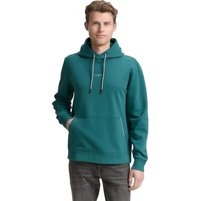 TOM TAILOR Sweatshirt för män, 14171 – Jaspis grön, XXL TOM TAILOR Sweatshirt för män, 14171 – Jaspis grön, XXL