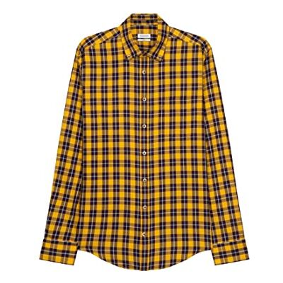 Seidensticker Slim Fit Langarm Twill herrskjorta, Gult, XS-4XL Seidensticker Slim Fit Langarm Twill herrskjorta, Gult, XS-4XL