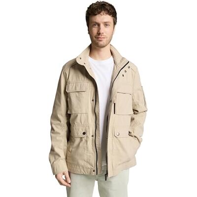 TOM TAILOR herr 1049651 jacka, 11032-Cashew beige, S TOM TAILOR herr 1049651 jacka, 11032-Cashew beige, S