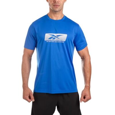 Reebok No Matter The Dist GFX T-shirt T-shirt, Optimum Blå, L Herr, Optimal blå, L Reebok No Matter The Dist GFX T-shirt T-shirt, Optimum Blå, L Herr, Optimal blå, L
