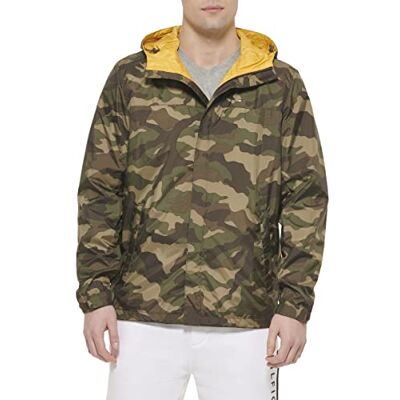 Tommy Hilfiger Herr vattentät ا ااا ا ا اااا اااQueeta Com Capuz Impermeável E Respirávelvattentät, ventilerande huvjacka, regnrock, Kamouflage, XL Tommy Hilfiger Herr vattentät ا ااا ا ا اااا اااQueeta Com Capuz Impermeável E Respirávelvattentät, ventilerande huvjacka, regnrock, Kamouflage, XL