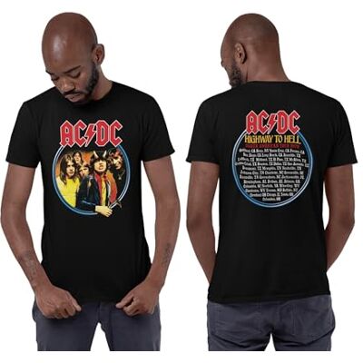 AC/DC T-shirt herr, svart, 3XL AC/DC T-shirt herr, svart, 3XL