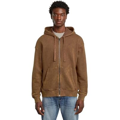 G-STAR RAW 8719965012981 tvättad lös hel dragkedja HDD sw, Brun (Potting Soil Smokey Gd D27084-d575-h591), XL G-STAR RAW 8719965012981 tvättad lös hel dragkedja HDD sw, Brun (Potting Soil Smokey Gd D27084-d575-h591), XL