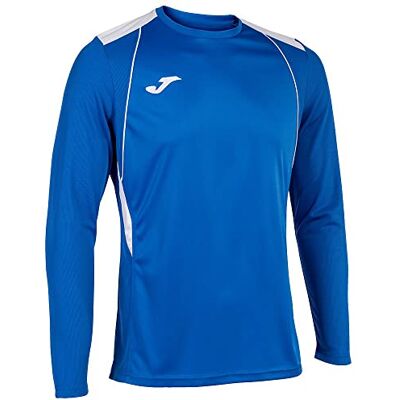 Joma Championship VII T-shirt Herr (paket med 1), Royal White, 4-5 años Joma Championship VII T-shirt Herr (paket med 1), Royal White, 4-5 años