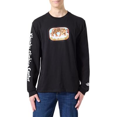 THE NORTH FACE NF0A8AZW42I1 Men's L/S Climb T-shirt herr TNF svart/Khumbu CLIMBI storlek S, Tnf svart/Khumbu Climbi, S THE NORTH FACE NF0A8AZW42I1 Men's L/S Climb T-shirt herr TNF svart/Khumbu CLIMBI storlek S, Tnf svart/Khumbu Climbi, S