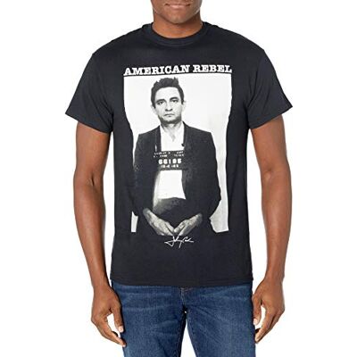 Johnny Cash Mugg shot-t-shirt, Svart, L Johnny Cash Mugg shot-t-shirt, Svart, L