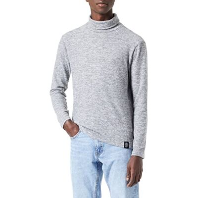 KEY LARGO Tröja för män av stål, grå mel. (1105), 3XL, Grå mel. (1105), 3XL KEY LARGO Tröja för män av stål, grå mel. (1105), 3XL, Grå mel. (1105), 3XL