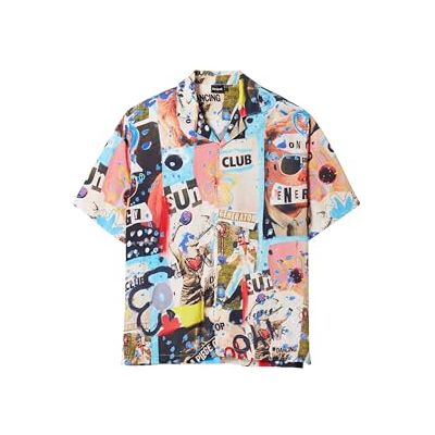 Desigual CAM_Philp, 5029 Azul AGUA, L, blå, L Desigual CAM_Philp, 5029 Azul AGUA, L, blå, L