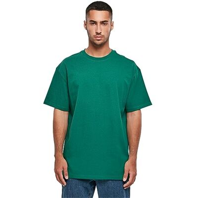 Build Your Brand Urban Classics Män Heavy Oversize Tee T-shirt för män, finns i många olika färger, storlekar S – 5XL, Grön, M Build Your Brand Urban Classics Män Heavy Oversize Tee T-shirt för män, finns i många olika färger, storlekar S – 5XL, Grön, M