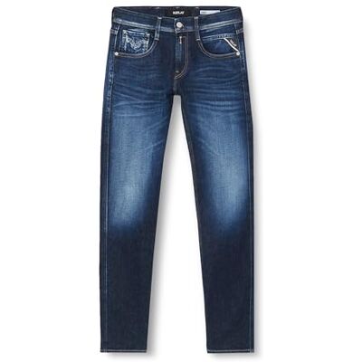 Replay Herrjeans Anbass smal passform med superstretch, Mörkblå 007, 30W / 34L Replay Herrjeans Anbass smal passform med superstretch, Mörkblå 007, 30W / 34L