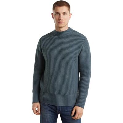 G-STAR RAW Essential Stickad tröja, Grå (Axis D23731-d447-5781), XL G-STAR RAW Essential Stickad tröja, Grå (Axis D23731-d447-5781), XL