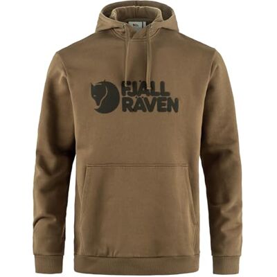 Fjällräven FJALLRAVEN 84144-265 logotyp huvtröja M lång tröja herr trä brun storlek XS Fjällräven FJALLRAVEN 84144-265 logotyp huvtröja M lång tröja herr trä brun storlek XS