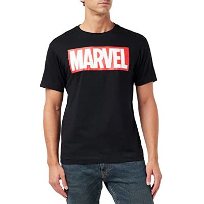 Marvel Comics Core Logo T-shirt för män Marvel Comics Core Logo T-shirt för män