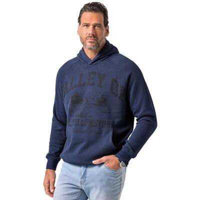 JP 1880 herr, stora storlekar, oversize, herrkläder, L-8XL JP1880, hoodie, tröja, huva, känguruficka, upp till 8 XL JP 1880 herr, stora storlekar, oversize, herrkläder, L-8XL JP1880, hoodie, tröja, huva, känguruficka, upp till 8 XL