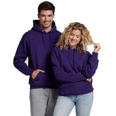 Russell Athletic Dri Power Hooded Sweatshirt, M, Purple Russell Athletic Dri Power Hooded Sweatshirt, M, Purple