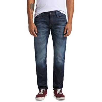 MUSTANG Män Oregon Tapered Fit Jeans, 593 blå, 32W x 32L MUSTANG Män Oregon Tapered Fit Jeans, 593 blå, 32W x 32L