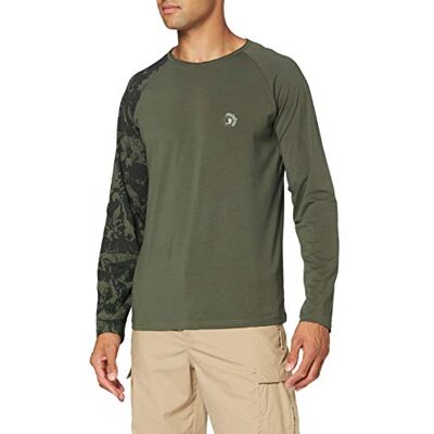 Ferrino Tatoo LS T-Shirt Man Tg L svart T-shirt, Män Ferrino Tatoo LS T-Shirt Man Tg L svart T-shirt, Män