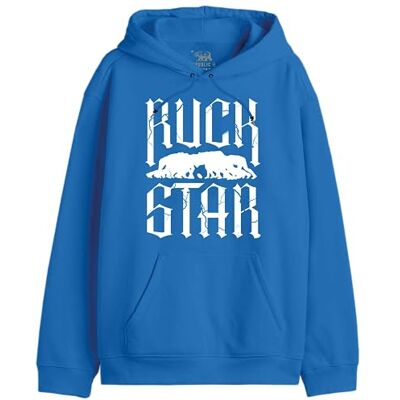 REPUBLIC OF CALIFORNIA "Ruck Star" UXREPCZSW031 Sweatshirt för män, kunglig, storlek L, Kunglig, XS REPUBLIC OF CALIFORNIA "Ruck Star" UXREPCZSW031 Sweatshirt för män, kunglig, storlek L, Kunglig, XS