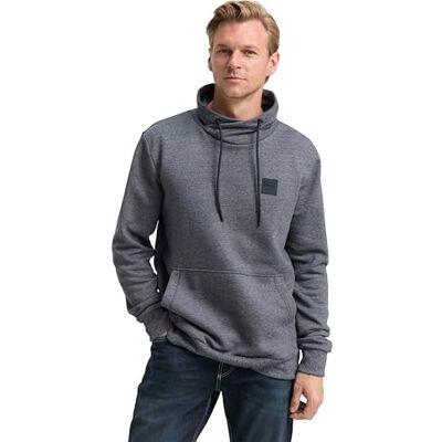 TOM TAILOR Sweatshirt för män, 19932 – Navy Grindle Structure, XS TOM TAILOR Sweatshirt för män, 19932 – Navy Grindle Structure, XS