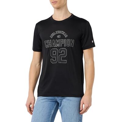 Champion Legacy Modern Basket at The Gym Graphic Micromesh S/S Crewneck T-Shirt, Svart, L Herr SS24, Svart, L Champion Legacy Modern Basket at The Gym Graphic Micromesh S/S Crewneck T-Shirt, Svart, L Herr SS24, Svart, L