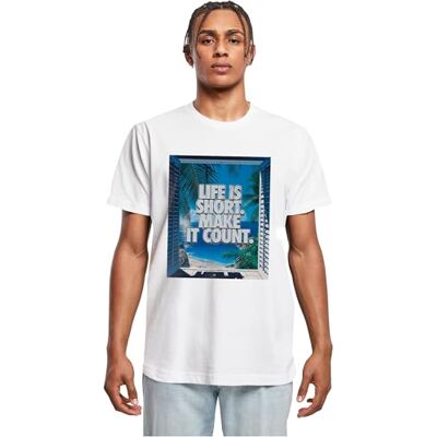 Life's Short Tee, Vit, M Life's Short Tee, Vit, M