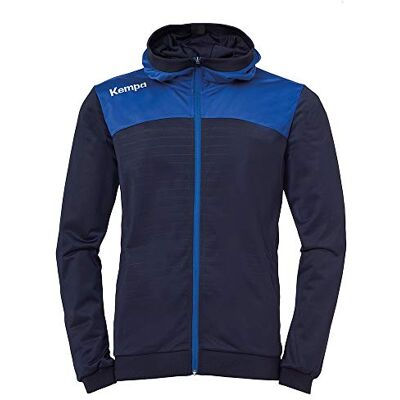Kempa Unisex's Emotion 2.0 huvjacka för män, bleu/Blanc, 12 ans Kempa Unisex's Emotion 2.0 huvjacka för män, bleu/Blanc, 12 ans