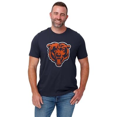 FOCO Men's Standard NFL Team Logo Short Sleeve T-Shirt, Primary Color, XXX-Large FOCO Men's Standard NFL Team Logo Short Sleeve T-Shirt, Primary Color, XXX-Large
