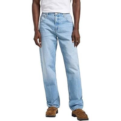 Lee Oscar herrjeans, avslappnad tapered fit, konformade ben, Vit, 30W / 32L Lee Oscar herrjeans, avslappnad tapered fit, konformade ben, Vit, 30W / 32L