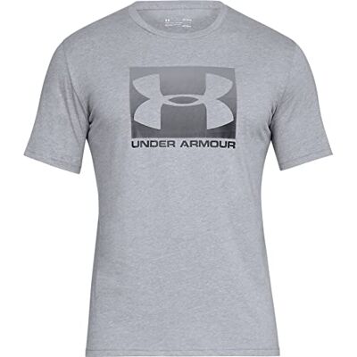 Under Armour Män UA BOXED SPORTSTYLE, snygg och bekväm t-shirt för män, andningsbara gym- och fitnesskläder Under Armour Män UA BOXED SPORTSTYLE, snygg och bekväm t-shirt för män, andningsbara gym- och fitnesskläder
