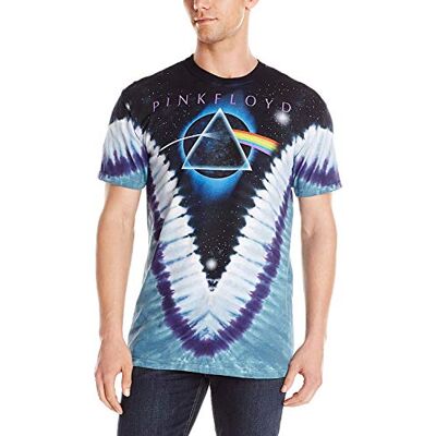 Liquid Blue Flytande blå t-shirt för män Liquid Blue Flytande blå t-shirt för män