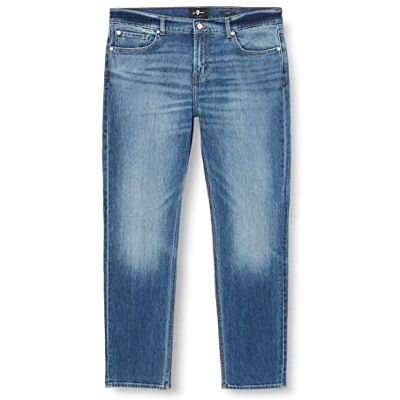 7 For All Mankind herr slimmy jeans, Mittblå, 28 7 For All Mankind herr slimmy jeans, Mittblå, 28
