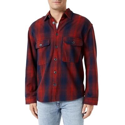 SELECTED HOMME SELETED HOMME Herr slhloosemason-flanell övertröja Noos flanellskjorta, BRUN, L SELECTED HOMME SELETED HOMME Herr slhloosemason-flanell övertröja Noos flanellskjorta, BRUN, L