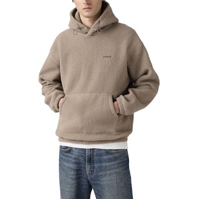 Levi's Cozy Up Huvtröja för män, Svampar, M Levi's Cozy Up Huvtröja för män, Svampar, M