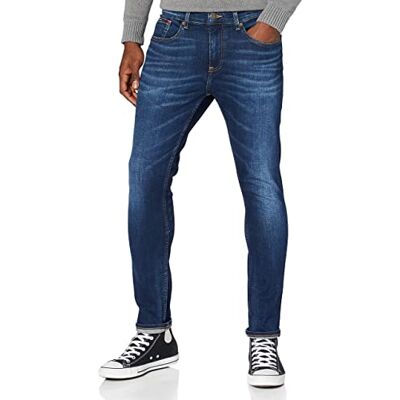 Tommy Jeans Tommy Hilfiger Herr DM0DM09552 Jeans, Aspen Dark Blue Stretch, 30W / 32L Tommy Jeans Tommy Hilfiger Herr DM0DM09552 Jeans, Aspen Dark Blue Stretch, 30W / 32L