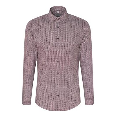 Seidensticker Silkesdekal herr performance-skjorta – slim fit – stretch – kent krage – långärmad – bomullsblandning, lila, 37 Seidensticker Silkesdekal herr performance-skjorta – slim fit – stretch – kent krage – långärmad – bomullsblandning, lila, 37
