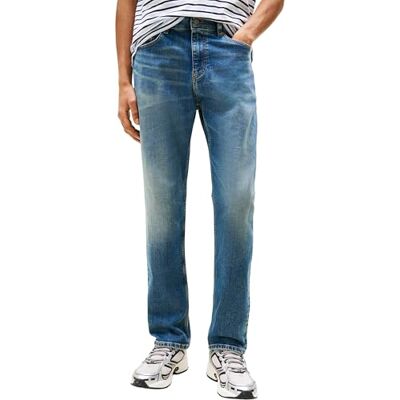 Tommy Jeans Herr Ryan Slim STR BI5154 CO DM0DM21299, Denim, 38W/34L, Denim (denim mörk), 38W x 34L Tommy Jeans Herr Ryan Slim STR BI5154 CO DM0DM21299, Denim, 38W/34L, Denim (denim mörk), 38W x 34L