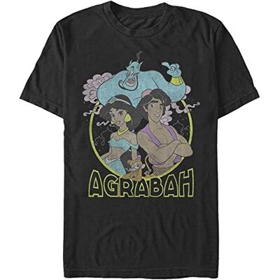 Disney Unisex Aladdin-Grunge Agrabah ekologisk kortärmad t-shirt, svart, M, svart, M Disney Unisex Aladdin-Grunge Agrabah ekologisk kortärmad t-shirt, svart, M, svart, M