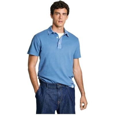 Pepe Jeans herr Henry Ss, Polo, blå, S, Blå (unionsblå), S Pepe Jeans herr Henry Ss, Polo, blå, S, Blå (unionsblå), S