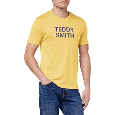 Teddy Smith T-shirt med rund hals i 100% bomull TICLASS Basic MC, Koboltgul, M Teddy Smith T-shirt med rund hals i 100% bomull TICLASS Basic MC, Koboltgul, M