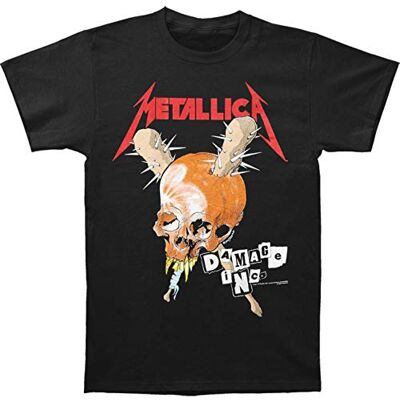 Metallica herr Damage Inc Tour T-shirt, Svart, XXL Metallica herr Damage Inc Tour T-shirt, Svart, XXL