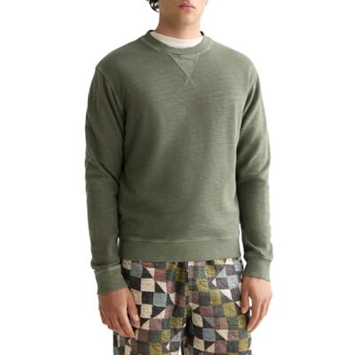 Scotch & Soda G/D strukturerad tröja, Timjan 300, M Scotch & Soda G/D strukturerad tröja, Timjan 300, M