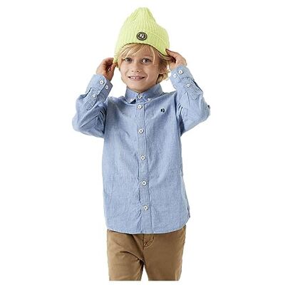 Garcia H35630_Pojkar Shirt ls, Chambray (326), 104 cm Garcia H35630_Pojkar Shirt ls, Chambray (326), 104 cm