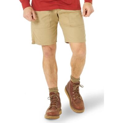 Wrangler 10" Regular Fit Work Short, Golden Khaki, 34 Wrangler 10" Regular Fit Work Short, Golden Khaki, 34