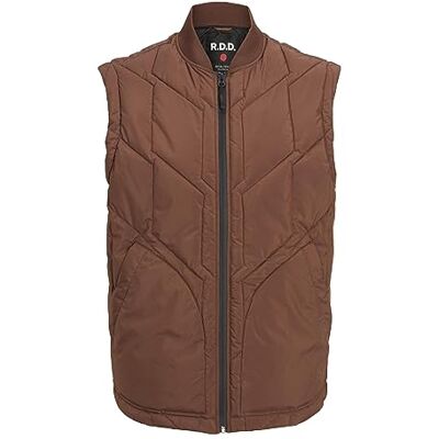 JACK & JONES Herr Rddbernie Vest Sn väst, Kakao brun, S JACK & JONES Herr Rddbernie Vest Sn väst, Kakao brun, S
