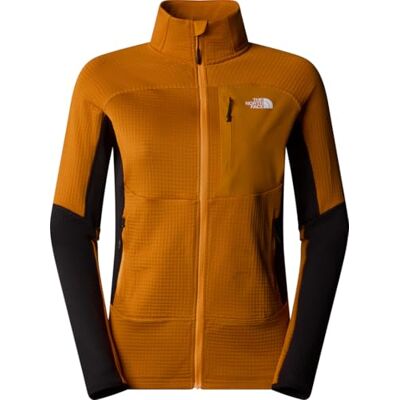 The North Face Stormgap Powergrid Fleecejacka för kvinnor, Iron Citrus/Tnf Black, S The North Face Stormgap Powergrid Fleecejacka för kvinnor, Iron Citrus/Tnf Black, S