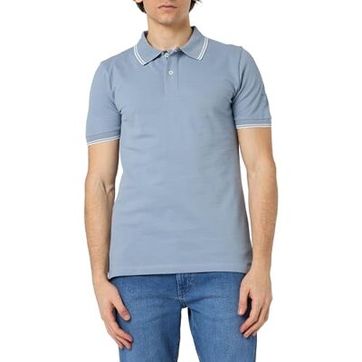 Geox Man M Polo Polo Faded Denim_M, Blekt denim, M Geox Man M Polo Polo Faded Denim_M, Blekt denim, M