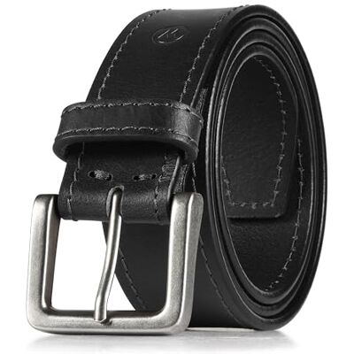 Wrangler Men’s Leather Country Casual Every Day Dress Belt for Jeans, Khakis Black 34 Wrangler Men’s Leather Country Casual Every Day Dress Belt for Jeans, Khakis Black 34