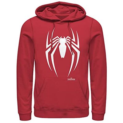 Marvel Herr Universe Spider-Man Gamerverse tröja huvtröja huvtröja, röd, XL Marvel Herr Universe Spider-Man Gamerverse tröja huvtröja huvtröja, röd, XL