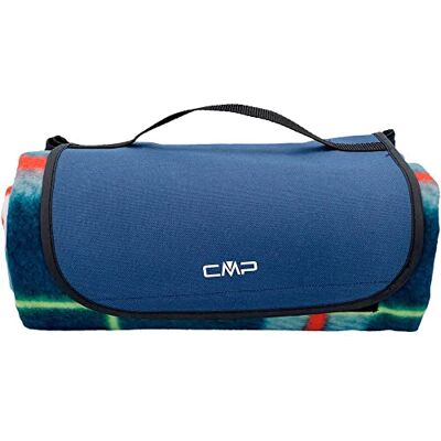 CMP Coperta da picnic-6595711 Delta i unisex Pique-Adult, Blue Ink-B.Gesso, en storlek CMP Coperta da picnic-6595711 Delta i unisex Pique-Adult, Blue Ink-B.Gesso, en storlek